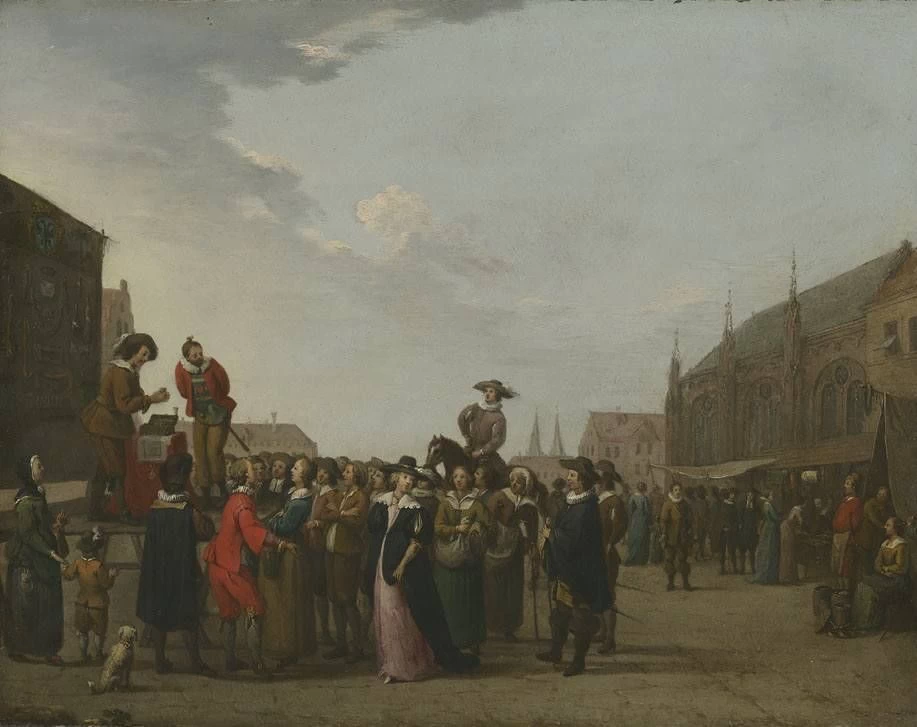 Il ciarlatano - Bavarian State Painting Collections, Monaco